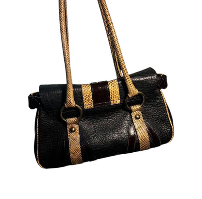 Dolce & Gabbana Snakeskin Leather Shoulder Bag (Vintage D&G)